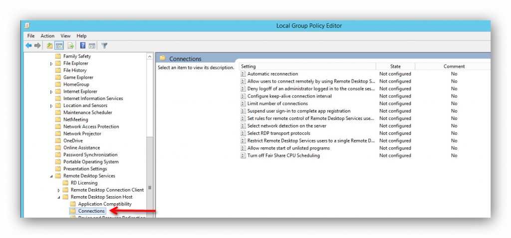 Multiples sesiones rdp