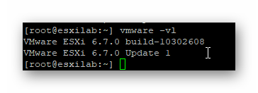 Actualizar vSphere 6.7