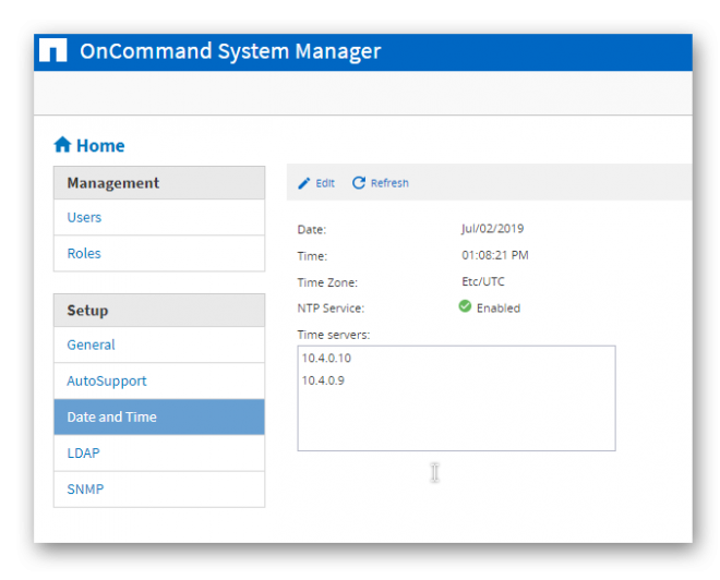 Cambiar Timezone en NetApp - Blog de Sistemas